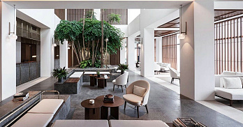 Alila Bangsar酒店之大厅接待区布置效果图