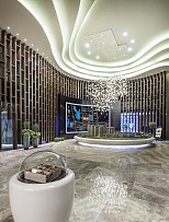 成都售樓部之接待展示大廳效果圖