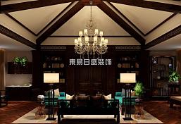 枫林蓝岸别墅装修 1350平米独栋别墅装修案例