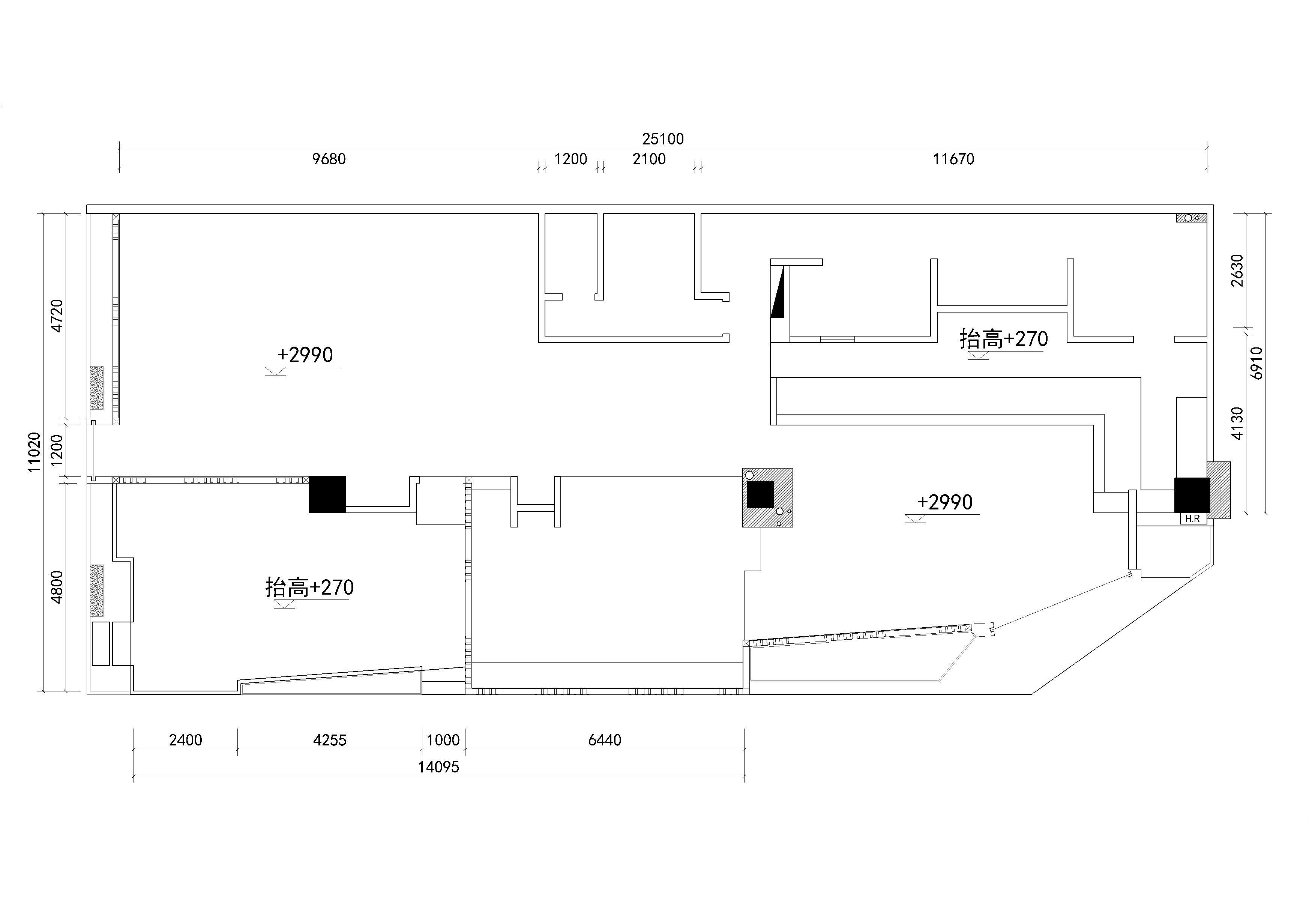 原始结构示意图