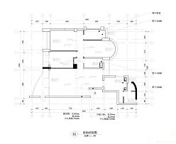 120平現(xiàn)代簡約風三居原始結(jié)構(gòu)圖