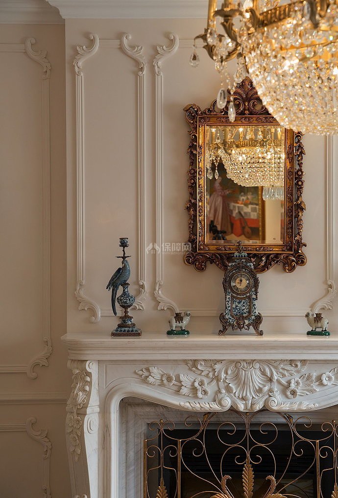 想给这奢华的法式装修风格,献上我的膝盖!