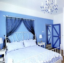 130平浪漫地中海三居之卧室整体装饰效果图