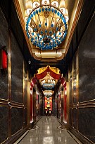 赤峰魅力皇爵國(guó)際會(huì)所之走廊吊頂裝修效果圖