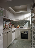 125平地中海三居之厨房装修设计效果展示