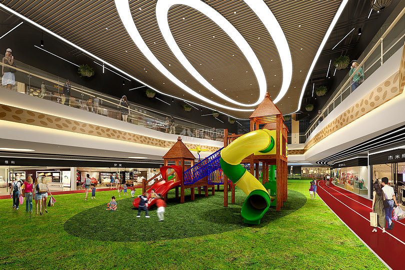 贵港步步高购物中心之儿童游乐区设计效果图