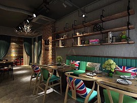 PINKFLAMINO服装店之休息区设计效果图