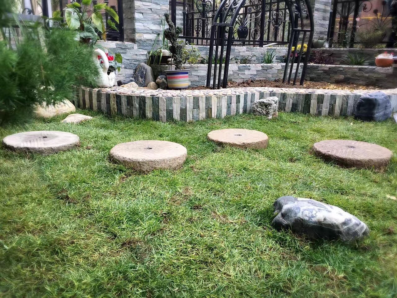 花园一角