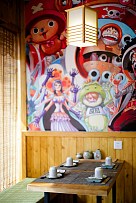 乔巴桑日料餐厅之墙面装饰画效果图