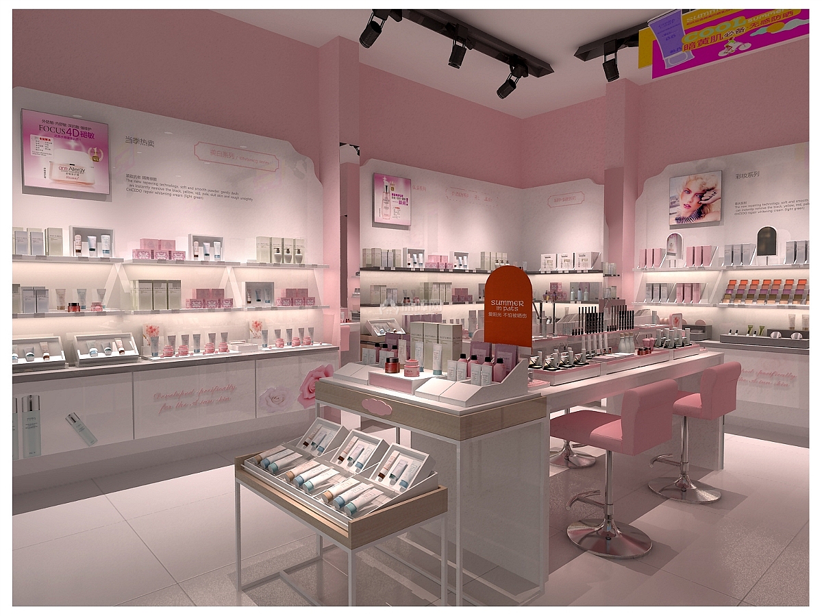 42㎡香港·Beautysaur Organics美妆旗舰店设计 | Bean Buro-建E网设计案例