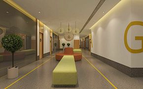 发润培训学校之休闲等待区沙发效果图