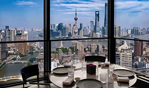 上海寶格麗酒店之房間外風景效果圖