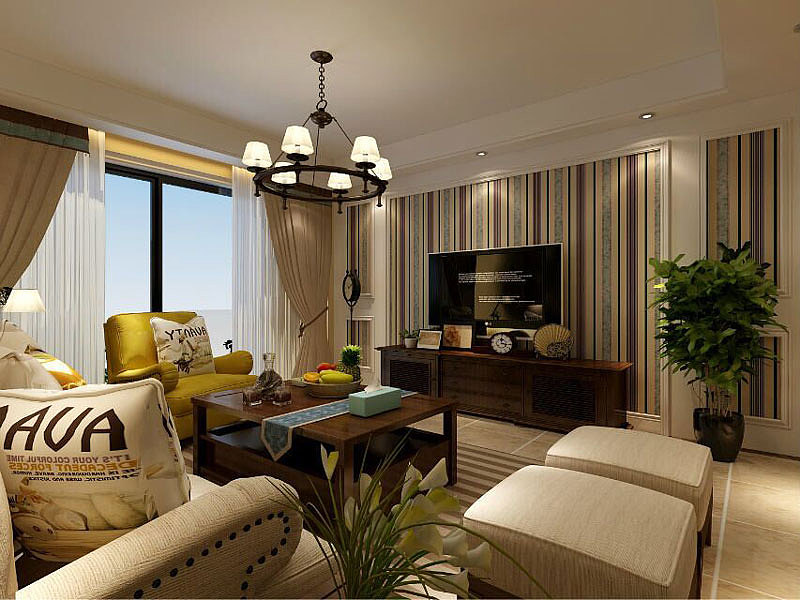 万科森林公园105m2简约风格效果