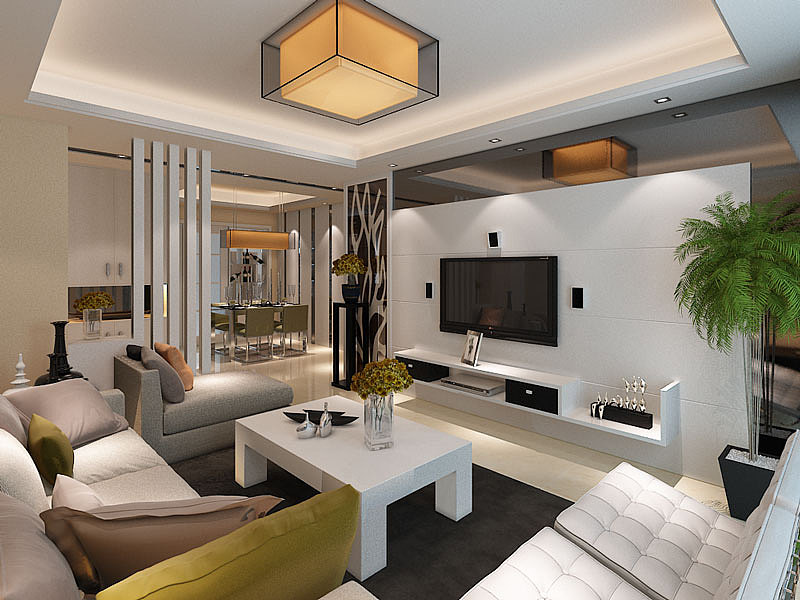 万科森林公园105m2简约风格效果