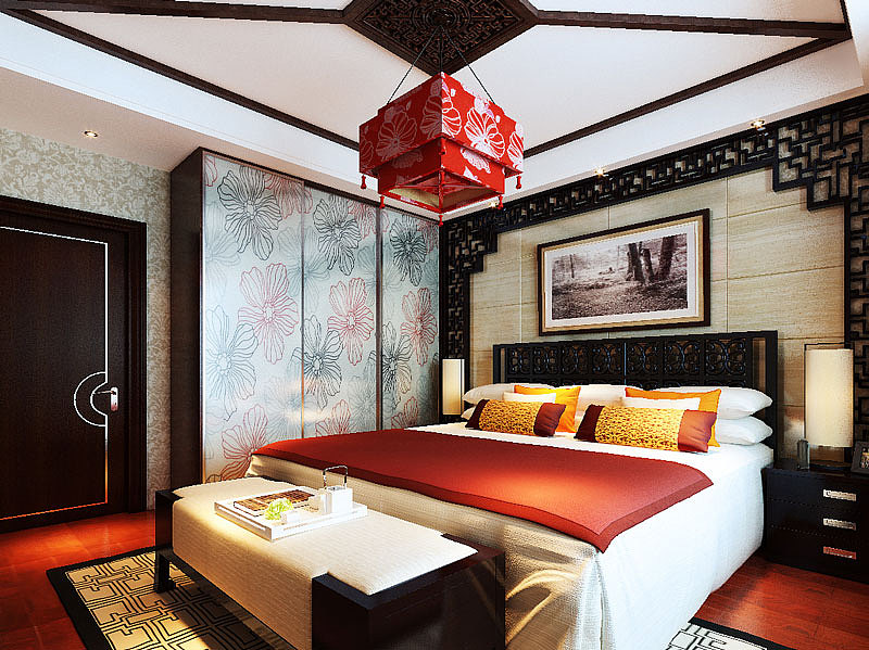 海顿公馆120m2新中式风格效果