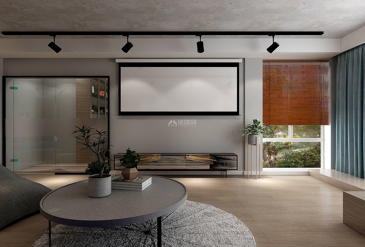 2018年流行趋势客厅不装电视背景墙