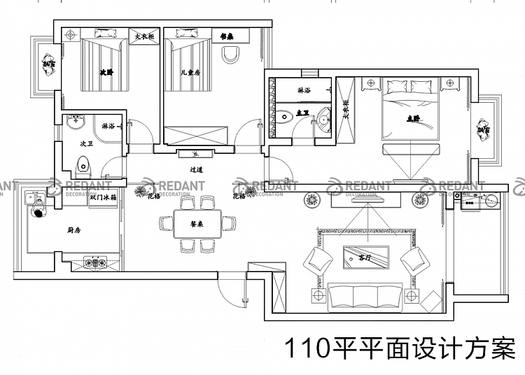 平面方案