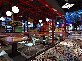 god journeys火鍋店之座椅設(shè)計(jì)效果賞析