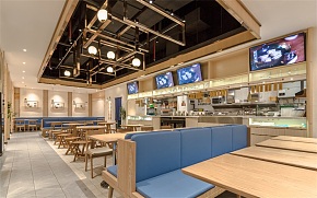 牛楠楠岭南小吃店之食物展示效果图