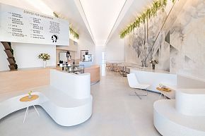 大腳怪咖啡廳之室內(nèi)全景效果賞析