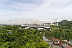 广州南沙花园酒店之立面效果图