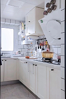 65㎡北欧风公寓之厨房装修设计效果图