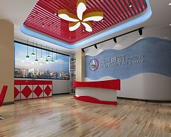 哈尼舞蹈艺术中心之服务前台设计效果图