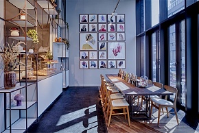 Lindleystrasse酒店餐厅装修设计效果图