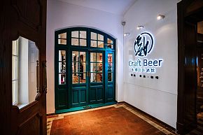 有戲精釀酒吧入門logo設(shè)計效果圖