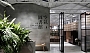 空气图书馆复合式餐厅图书馆logo设计
