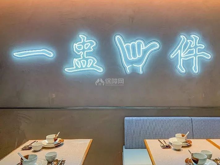 SIXA六小館粵菜餐廳墻面裝飾效果圖