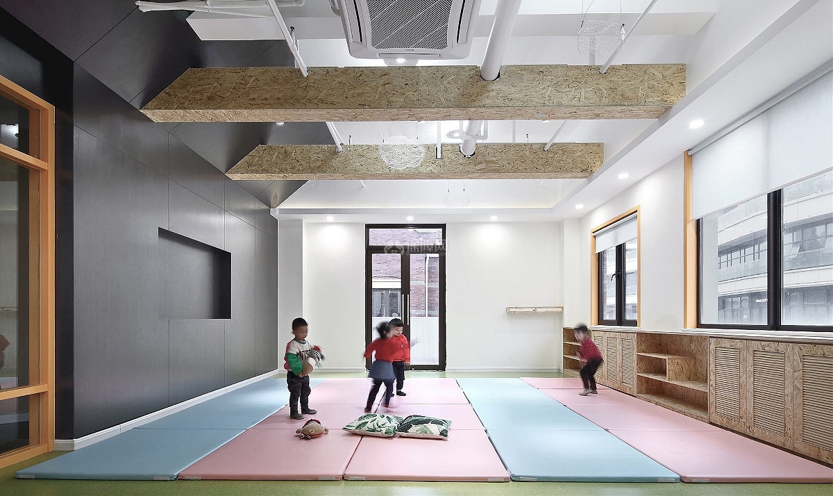 因乐国际儿童成长中心教室装修效果图