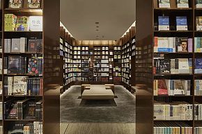 前檐書店小書屋裝潢設計效果圖