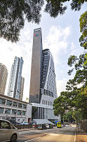 卫理公会教堂大楼街景