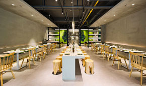 二十二象餐廳用餐處整體裝潢效果圖
