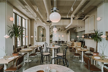 波茲南Nadzieja餐廳用餐區(qū)裝修效果圖