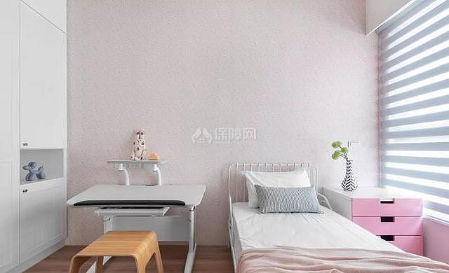 112㎡北歐極簡風(fēng)兒童房家具擺放布置