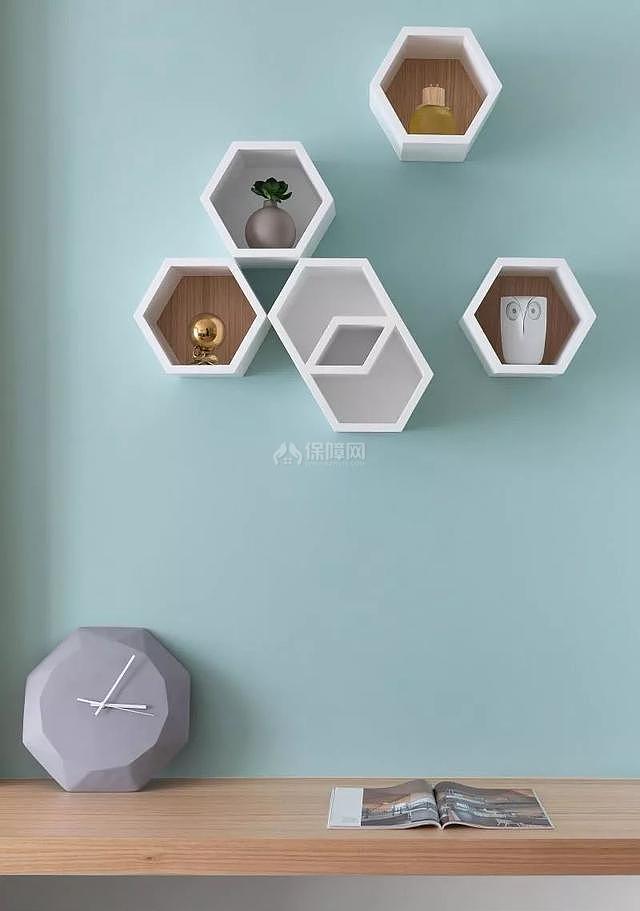 112㎡北歐極簡風(fēng)客廳時(shí)鐘飾品