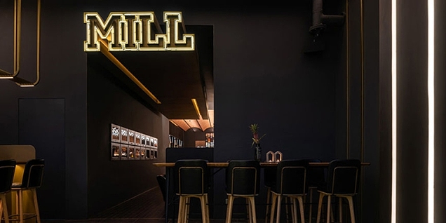 MILL樂(lè)堤港店高端咖啡廳裝潢效果圖案例
