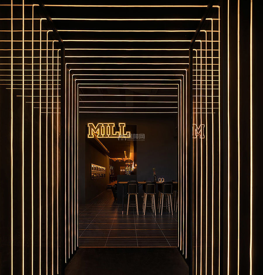 MILL乐堤港店高端咖啡厅入口设计