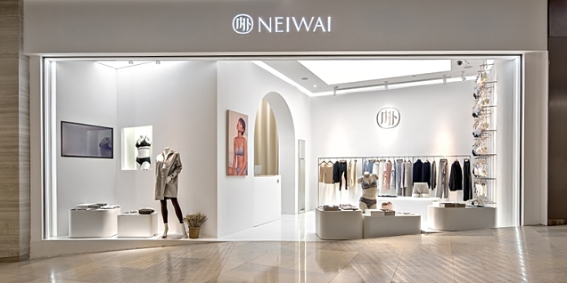 "NEIWAI"內(nèi)衣旗艦店室內(nèi)裝修案例