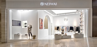 "NEIWAI"內(nèi)衣旗艦店入口設(shè)計效果圖