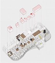 Abox壹盒办公室空间分布图