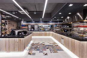 LIDL餐廳廚房操作區(qū)設計效果圖