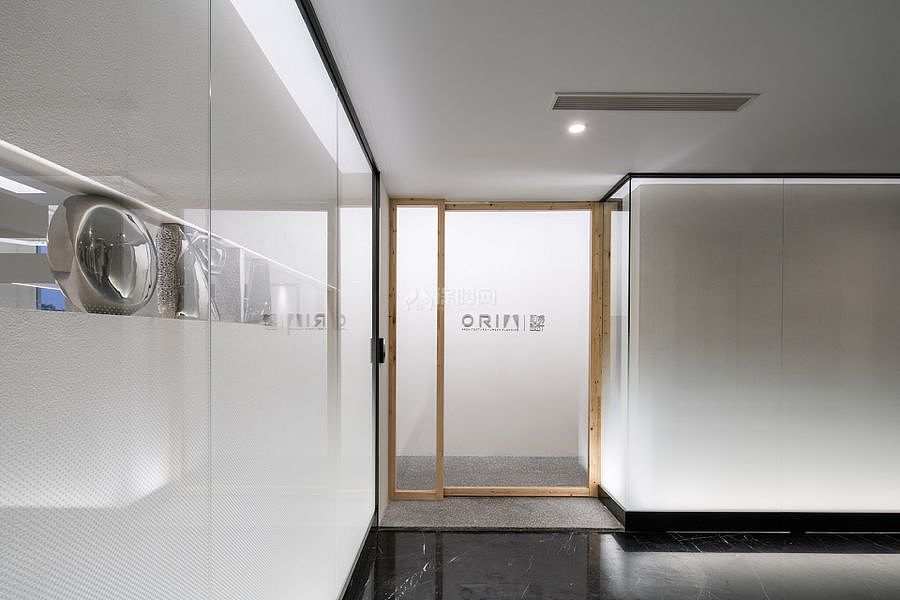 華山路ORIA辦公室之入口細(xì)節(jié)圖