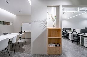 華山路ORIA辦公室之會(huì)議室布置效果圖