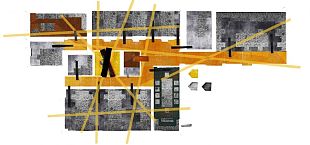 华山路ORIA办公室之空间概览图