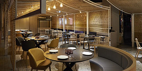 台北信义区泰式餐厅工装效果图案例