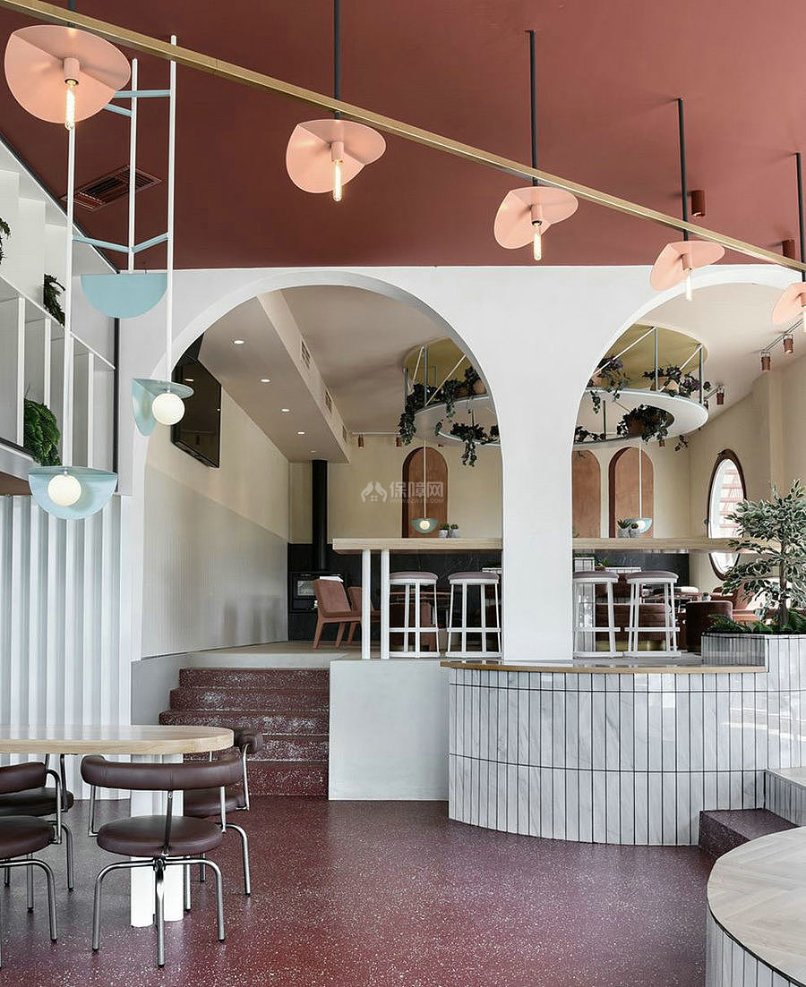 Lofos酒吧之夹层就餐区格局设计效果图