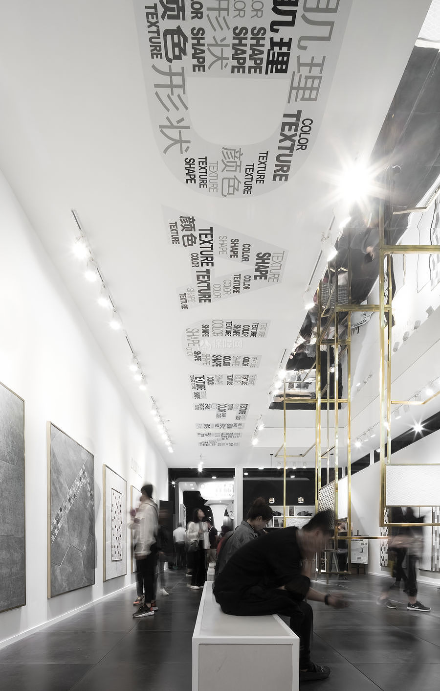 廣州保利展館之內(nèi)部概覽效果圖